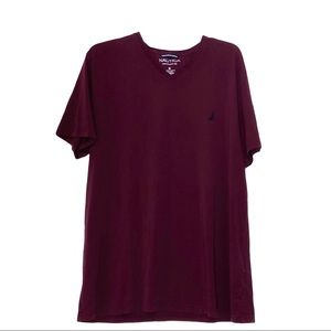 Nautica Vneck Tee Size XL